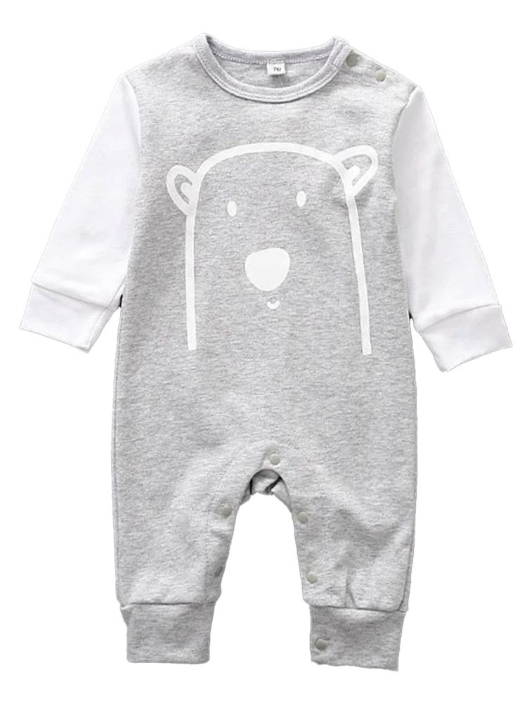 Baby 2024 bear sleepsuit