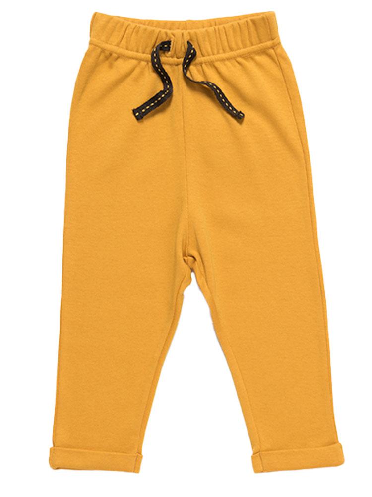 Buy Boys Cotton Track Pant (Mustard , 4-12 years) Online at 58% OFF