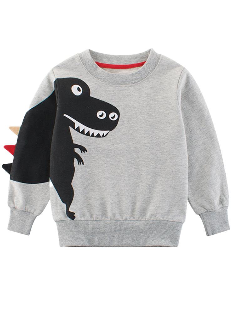 Girls on sale dinosaur sweatshirt