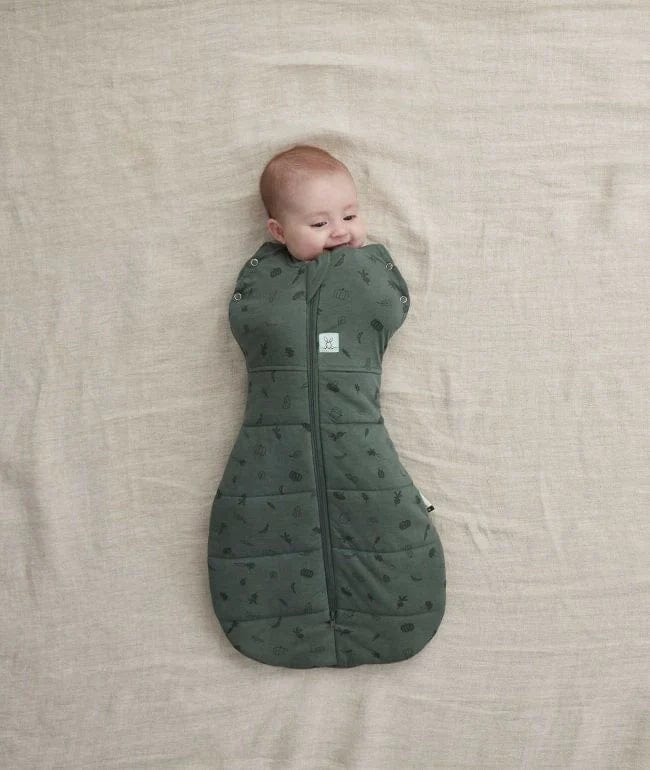 ErgoPouch - Cocoon Swaddle Bag - Veggie Patch - 2.5 TOG - Stylemykid.com