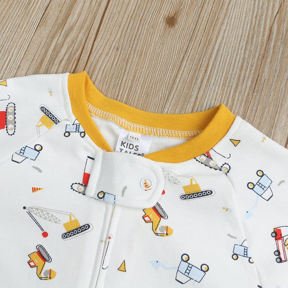 Tools And Toys Zip Sleepsuit - Stylemykid.com