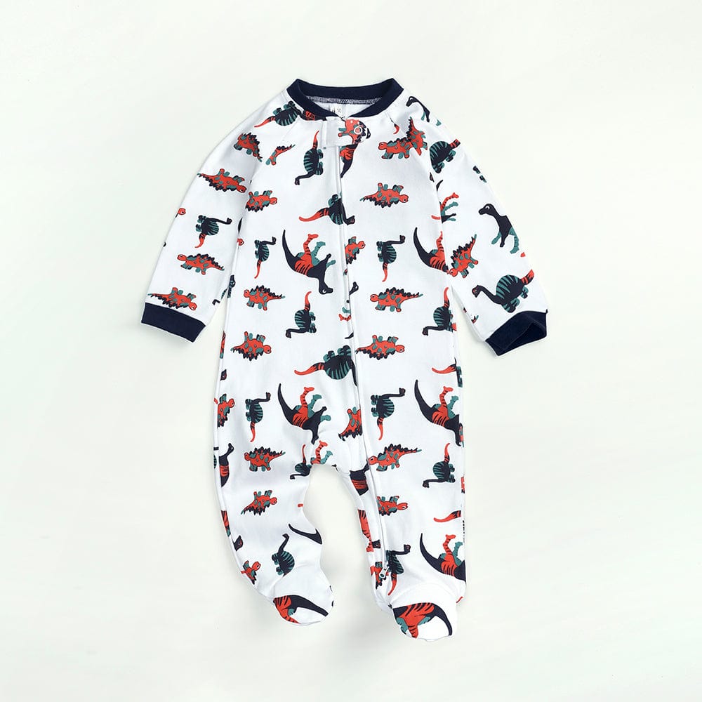 Dino Determined Zip Sleepsuit - Stylemykid.com