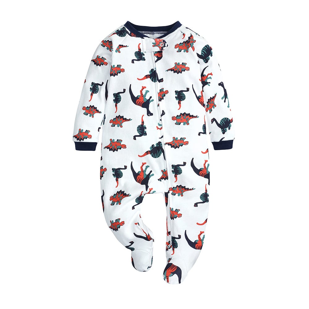 Dino Determined Zip Sleepsuit - Stylemykid.com