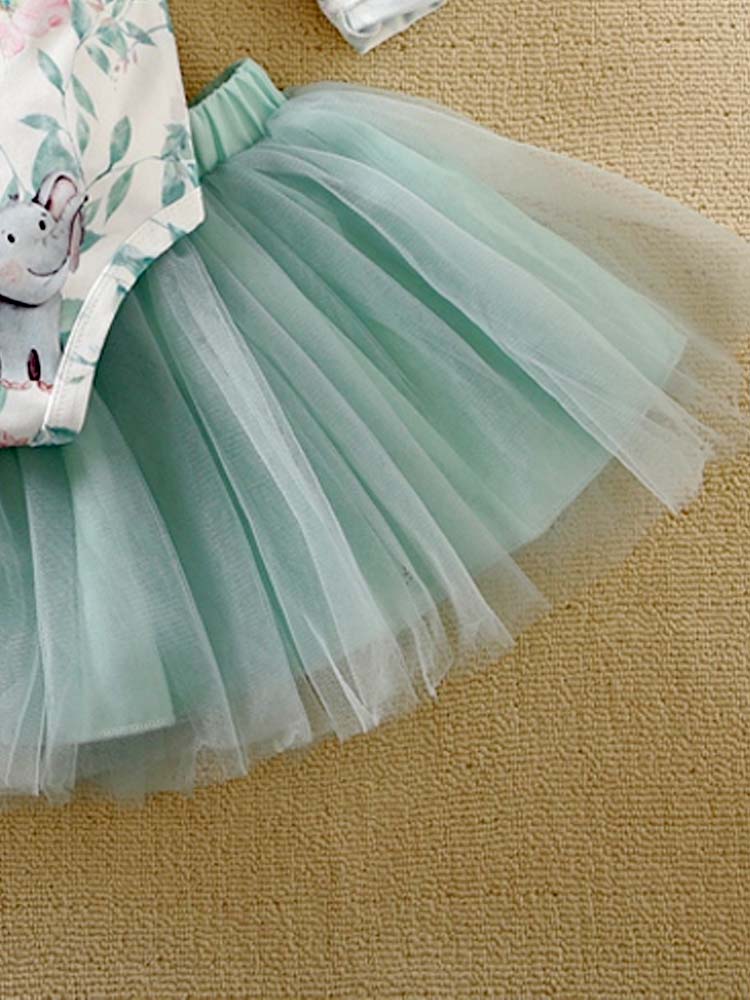 Green tutu hot sale baby