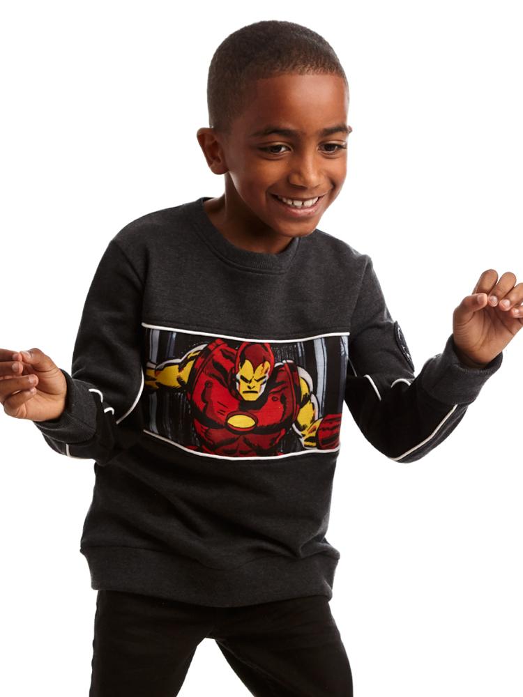 Marvel iron sale man sweatshirt