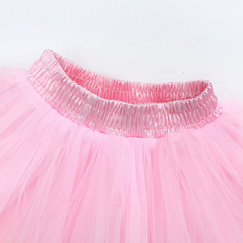 Pink tulle skirt for toddler best sale