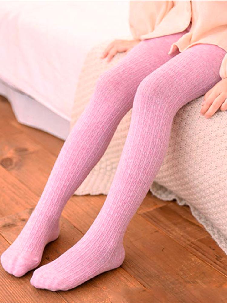 Children's tights ribbed