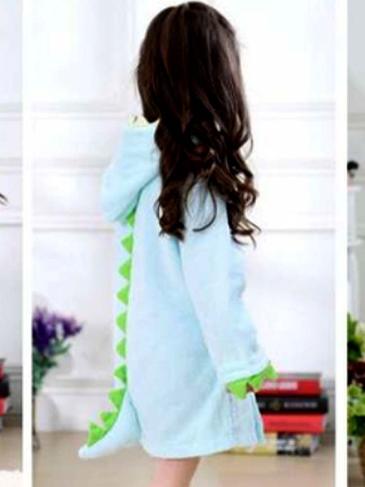 Baby dinosaur dressing gown best sale