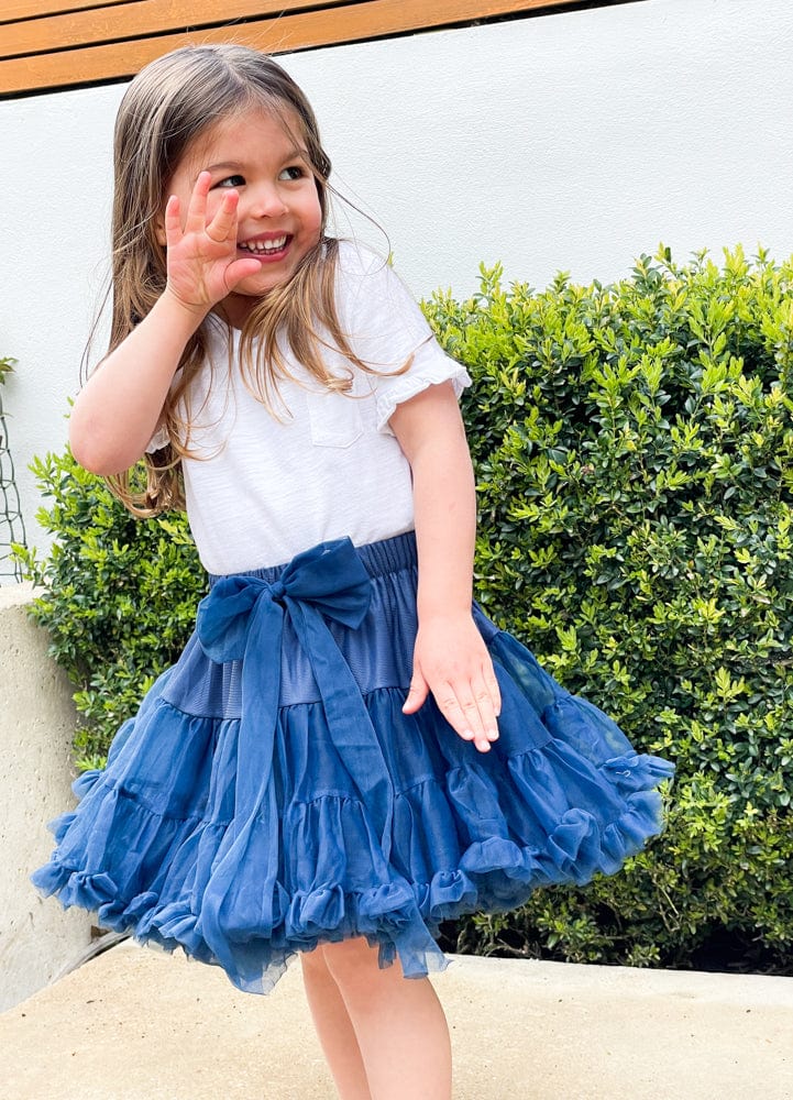 Blue skirt for clearance toddler