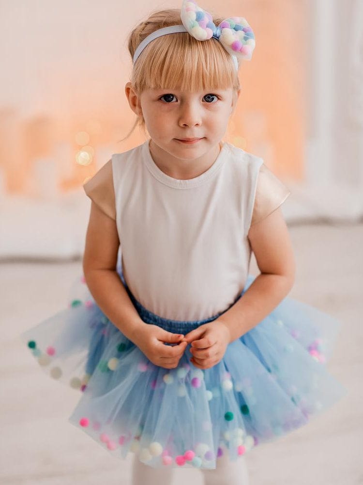 Tulle skirt 2025 for little girl