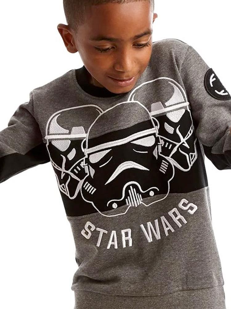 Star wars deals sweatshirt kids